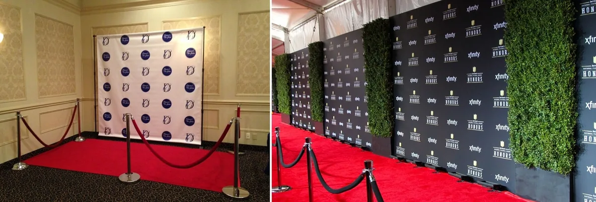 Best Media Wall Printing in Surrey: Custom Backdrops for Any Event: print and signage detail 3