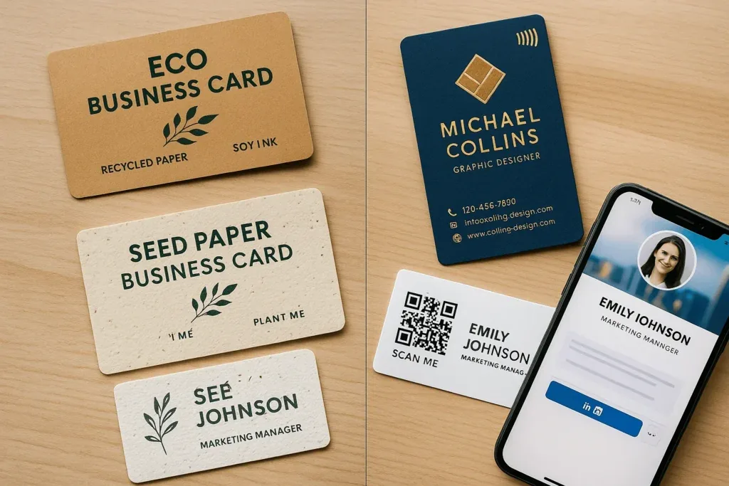 Top Trends in Business Card Printing for Canadian Professionals in 2025 — example 1 from Fine Print Solution in Surrey