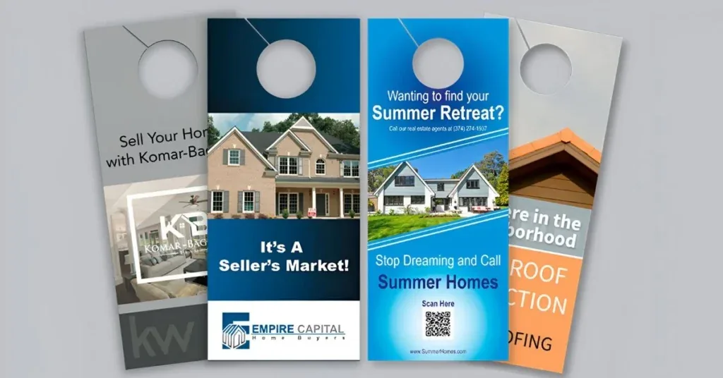 Surrey door hanger printing in surrey fineprint sample photo 2