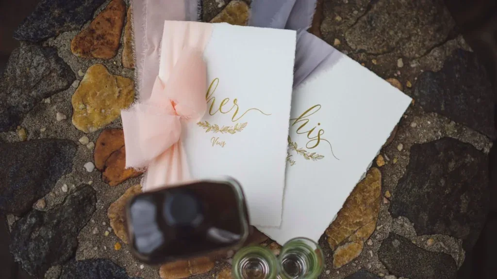 Best Wedding Card Printing Services in Surrey BC — example 1 from Fine Print Solution in Surrey