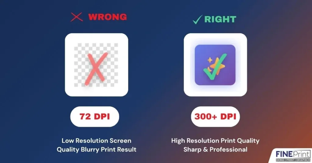 Top 5 Printing Design Mistakes Businesses Should Avoid in 2025-26 — example 1 from Fine Print Solution in Surrey