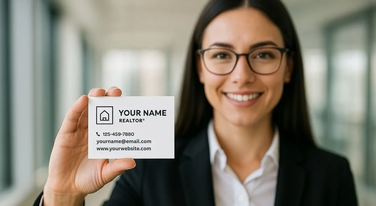 Real Estate Agent Business Cards Printing in Surrey BC – Fast & Quality Service — real estate agent business cards guide from Fine Print Solution in Surrey, BC