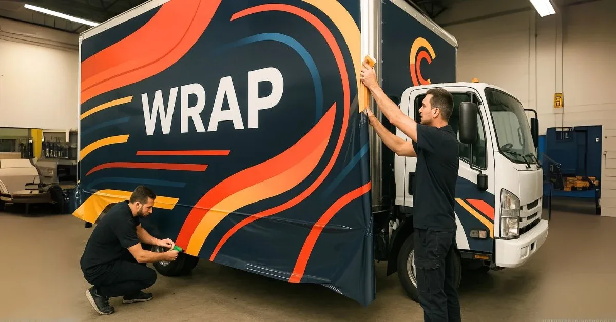 Truck Vehicle Wrap & Professional Vehicle Wrapping Surrey — vehicle wrapping in Surrey guide from Fine Print Solution in Surrey, BC