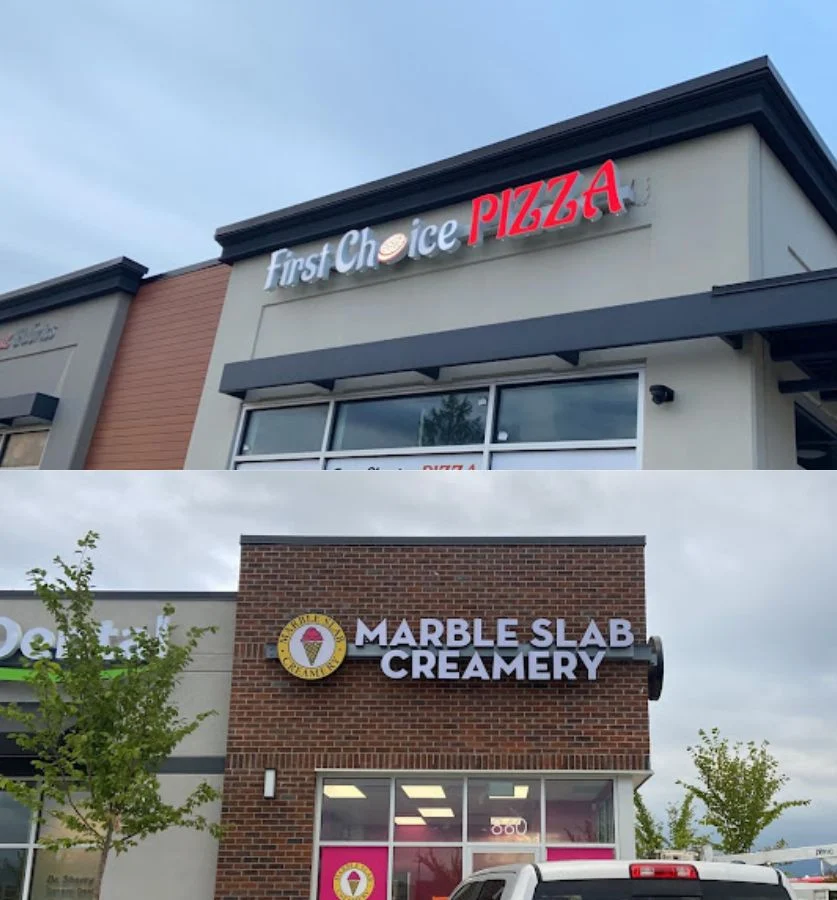 Channel letter signs in Surrey
