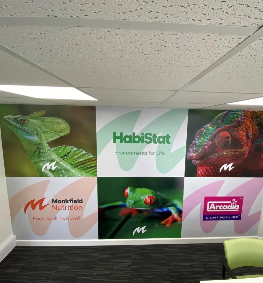 Vinyl wall graphics in Surrey
