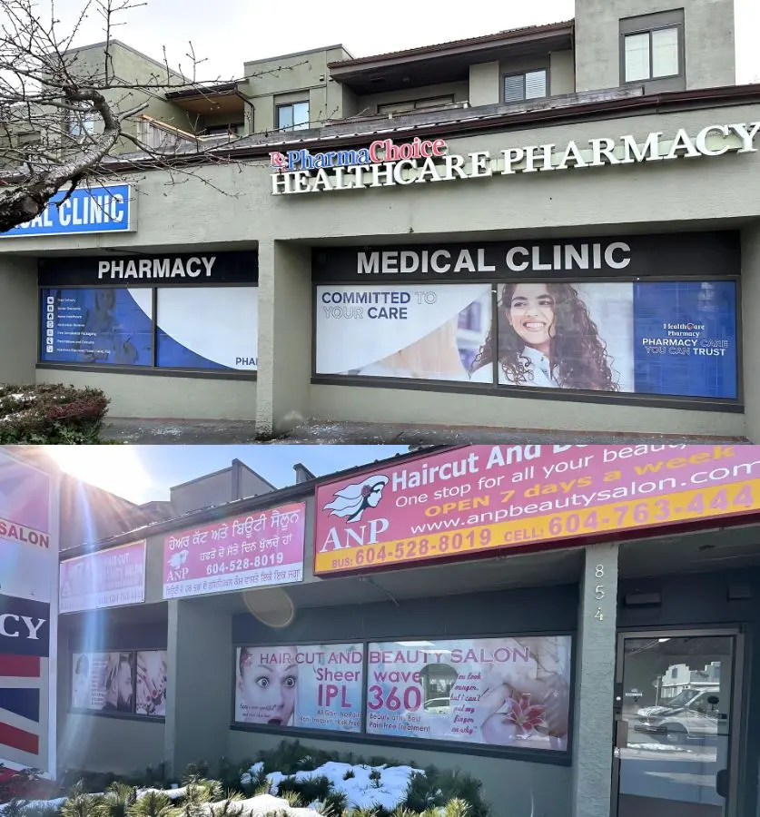 Window graphics printing in Surrey